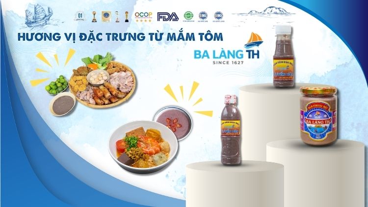 MẮM TÔM BA LÀNG TH