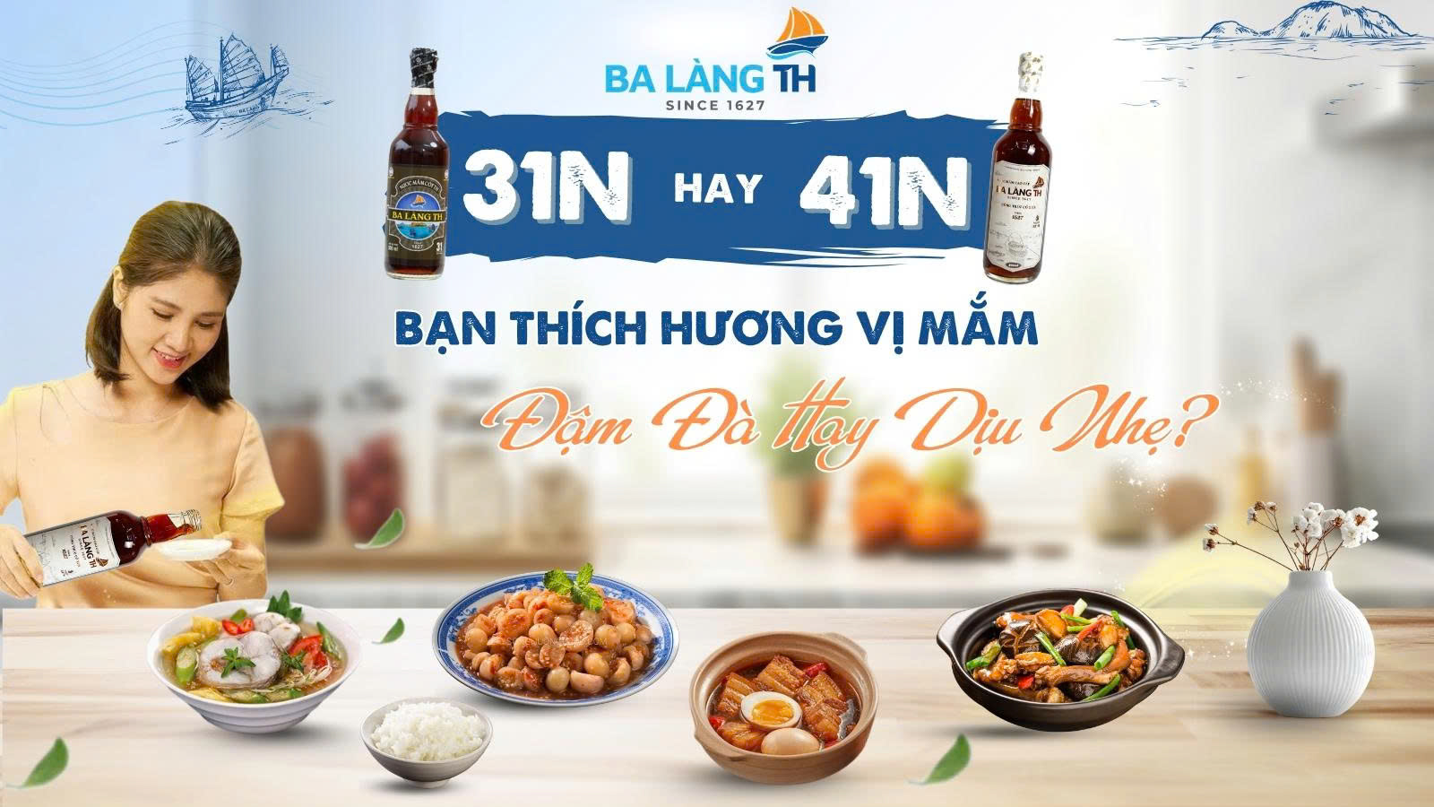 31N HAY 41N - BẠN THÍCH HƯƠNG VỊ MẮM ĐẬM ĐÀ HAY DỊU NHẸ?