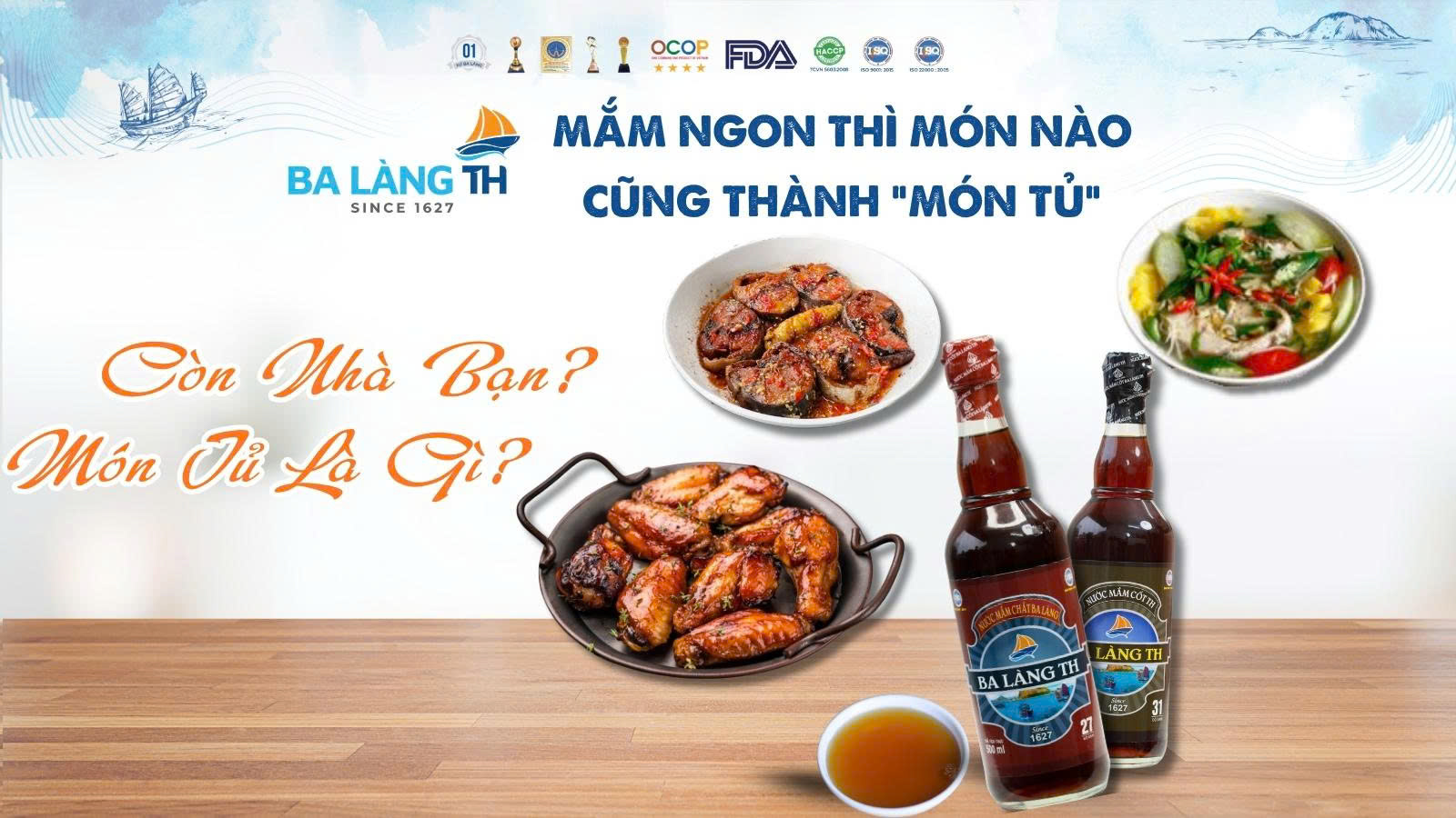 MẮM NGON THÌ MÓN NÀO CŨNG THÀNH ‘MÓN TỦ’ – CÒN NHÀ BẠN, MÓN TỦ LÀ GÌ?