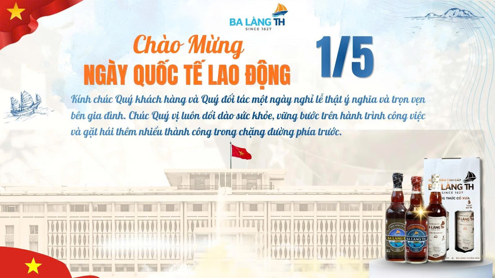BA LÀNG TH CHÀO MỪNG NGÀY QUỐC TẾ LAO ĐỘNG 1/5