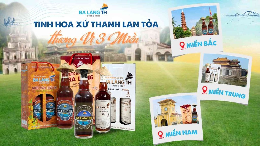 BA LÀNG TH – TINH HOA XỨ THANH, LAN TỎA HƯƠNG VỊ BA MIỀN