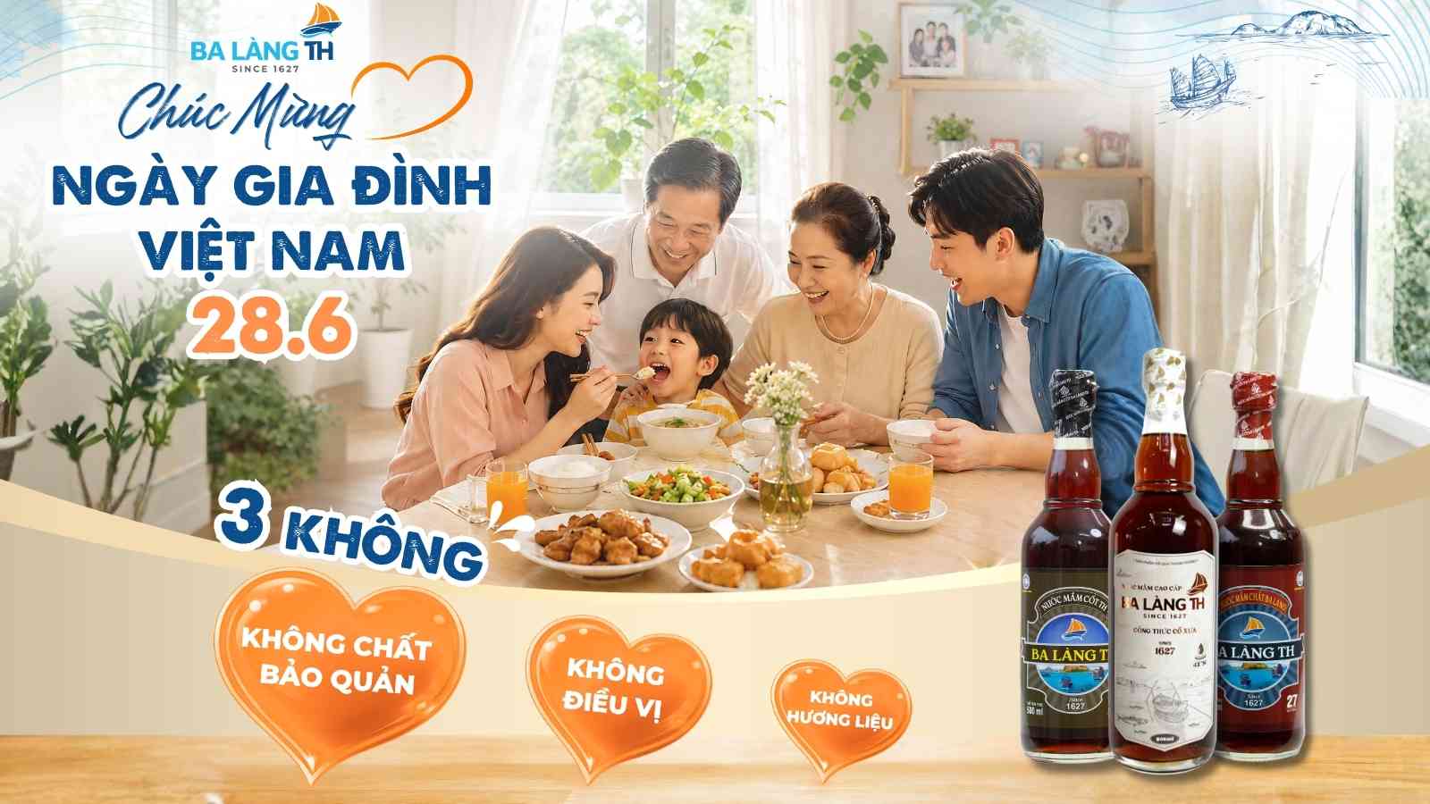 Ba Làng TH – Đồng Hành Cùng Hạnh Phúc Gia Đình Việt Qua Từng Bữa Ăn