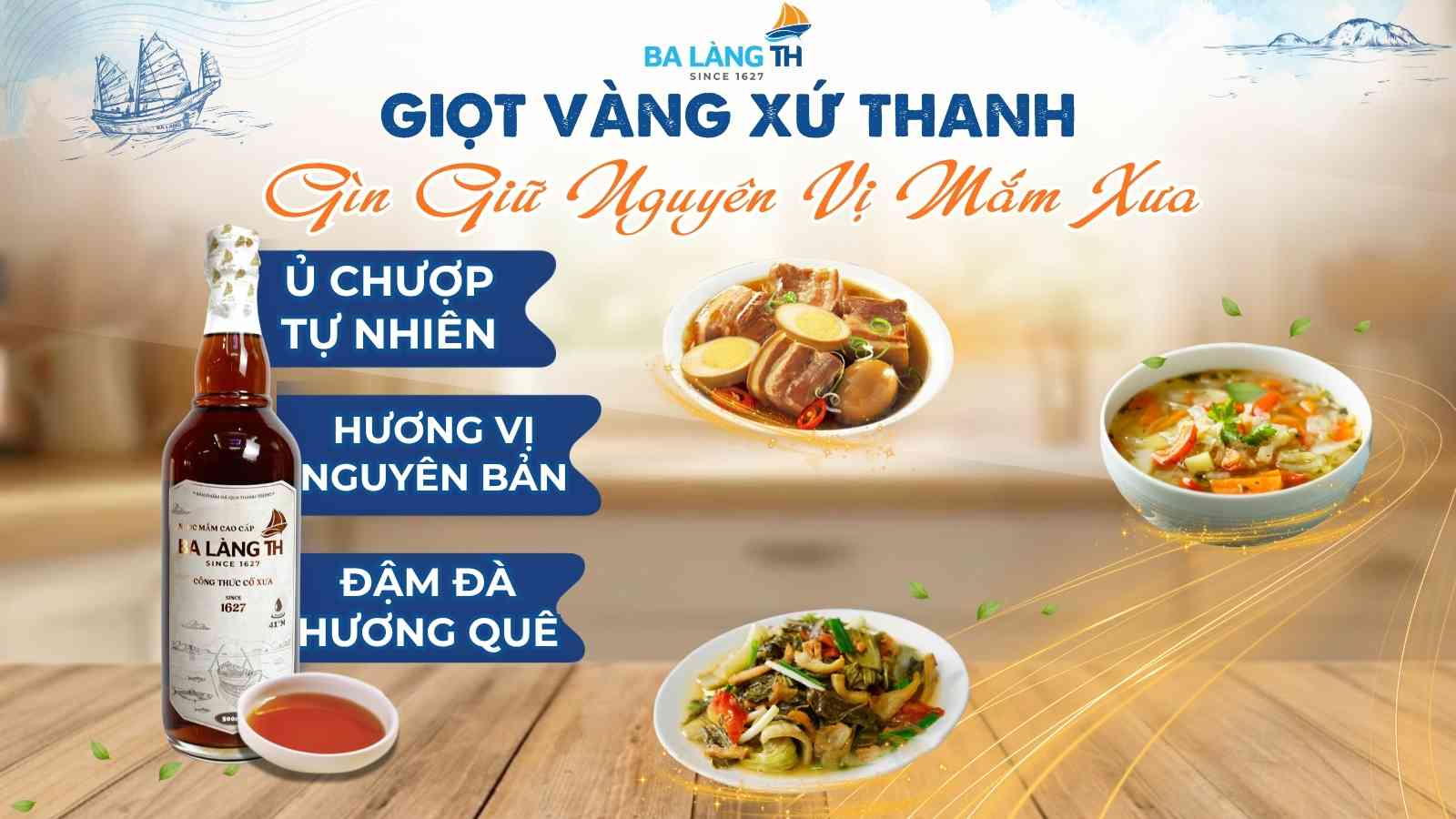 Ba Làng TH – Giọt Vàng Xứ Thanh, Gìn Giữ Nguyên Vị Mắm Xưa