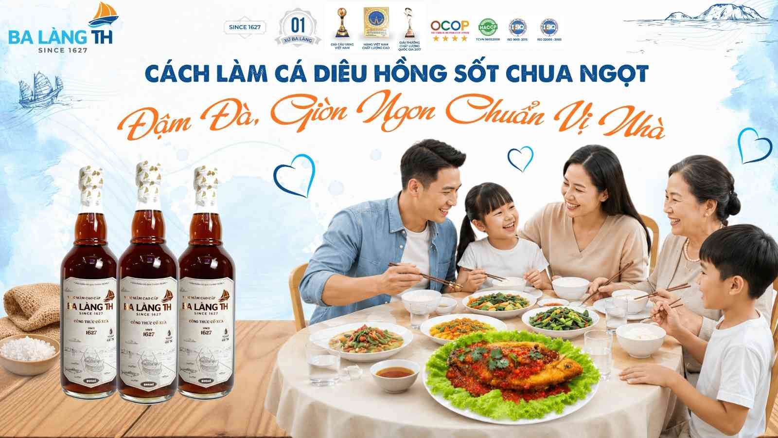 CÁCH LÀM CÁ DIÊU HỒNG SỐT CHUA NGỌT ĐẬM ĐÀ, GIÒN NGON CHUẨN VỊ CƠM NHÀ