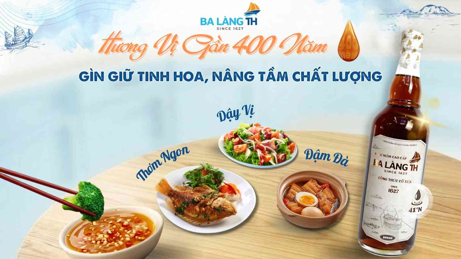 Hương Vị Gần 400 Năm – Gìn Giữ Tinh Hoa, Nâng Tầm Chất Lượng.