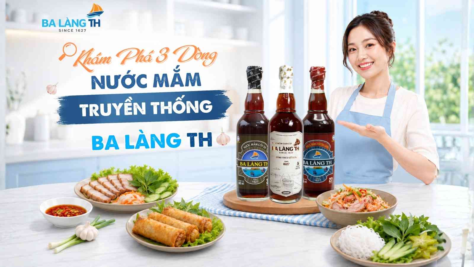 KHÁM PHÁ 3 DÒNG NƯỚC MẮM TRUYỀN THỐNG BA LÀNG TH