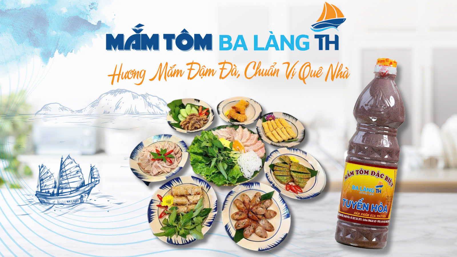 Hương Vị Đặc Trưng Làm Nên Tên Tuổi Mắm Tôm Ba Làng TH