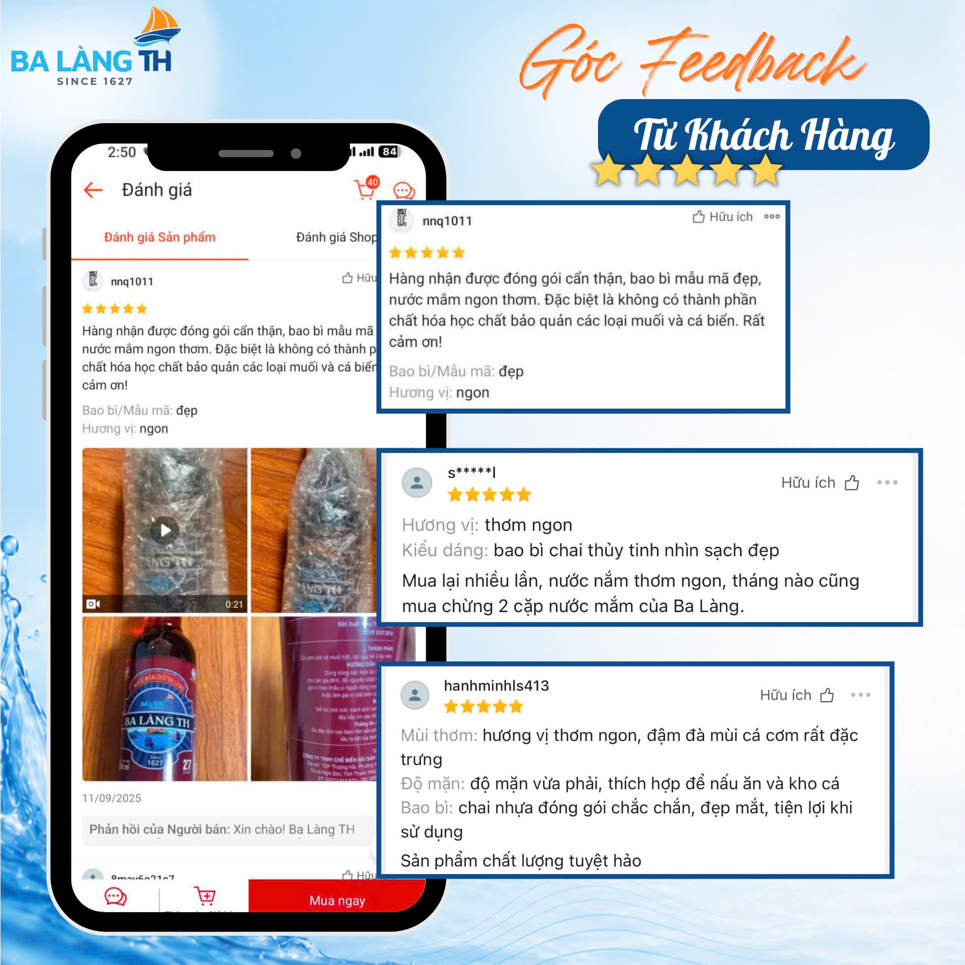 GÓC FEEDBACK TỪ KHÁCH HÀNG