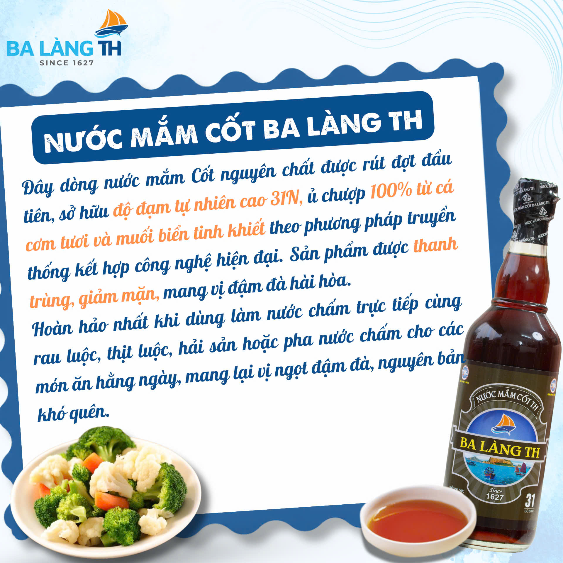 Nước Mắm Cốt Ba Làng TH