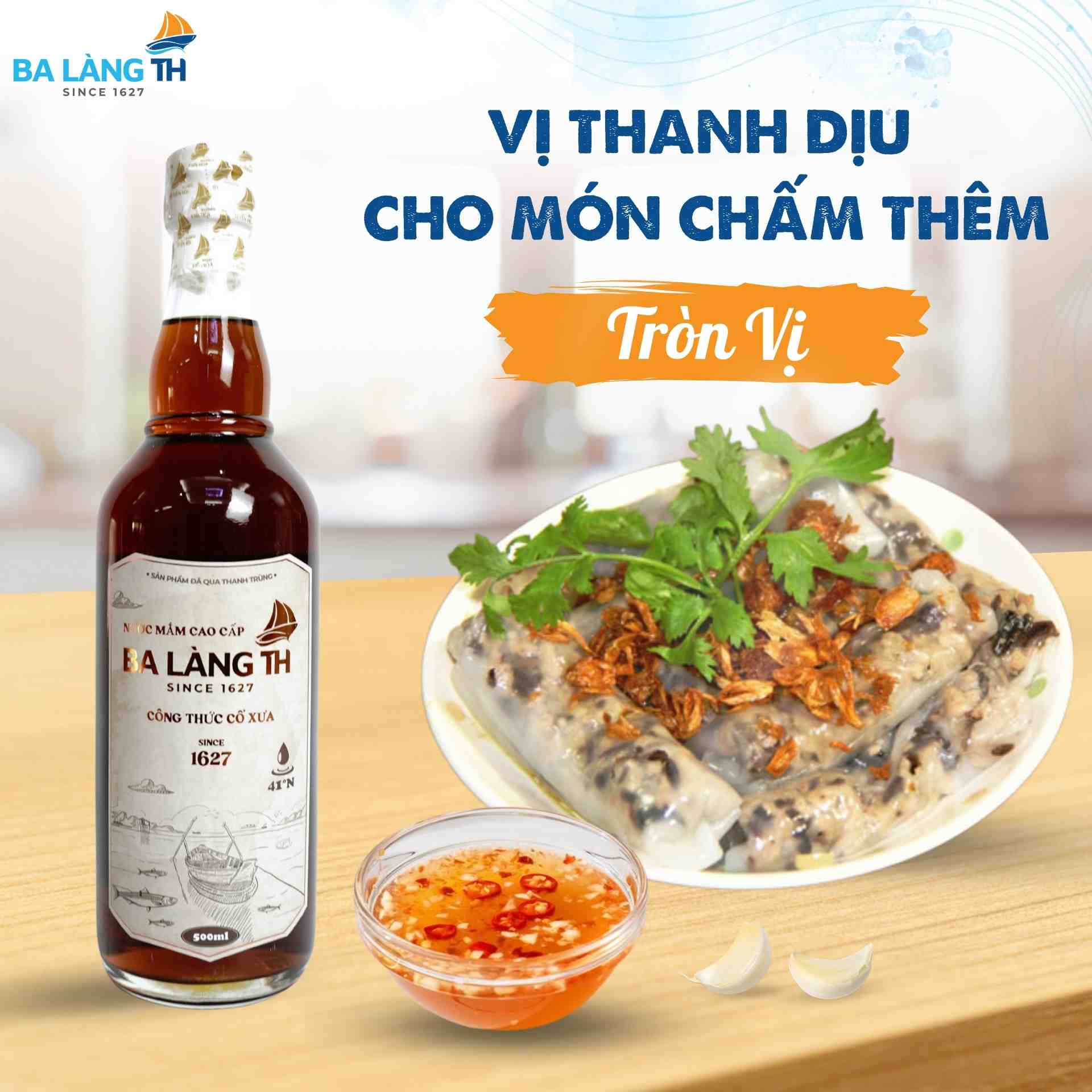 Pha Nước Chấm Bánh Cuốn