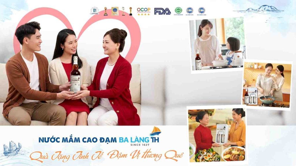 Nước Mắm Cao Đạm Ba Làng TH – Quà Tặng Tinh Tế, Đậm Vị Hương Quê