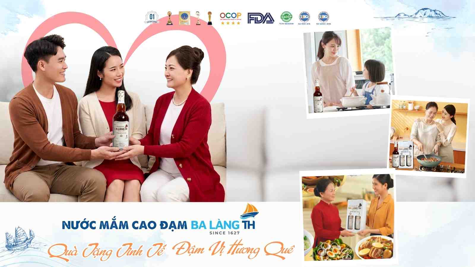 Nước Mắm Cao Đạm Ba Làng TH – Quà Tặng Tinh Tế, Đậm Vị Hương Quê