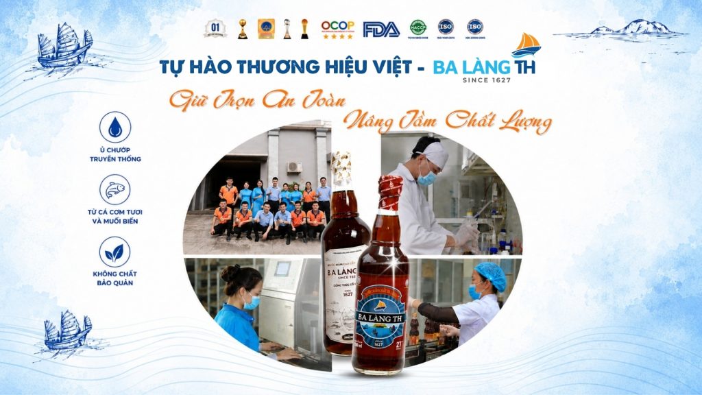 TỰ HÀO THƯƠNG HIỆU VIỆT - BA LÀNG TH GIỮ TRỌN AN TOÀN, NÂNG TẦM CHẤT LƯỢNG
