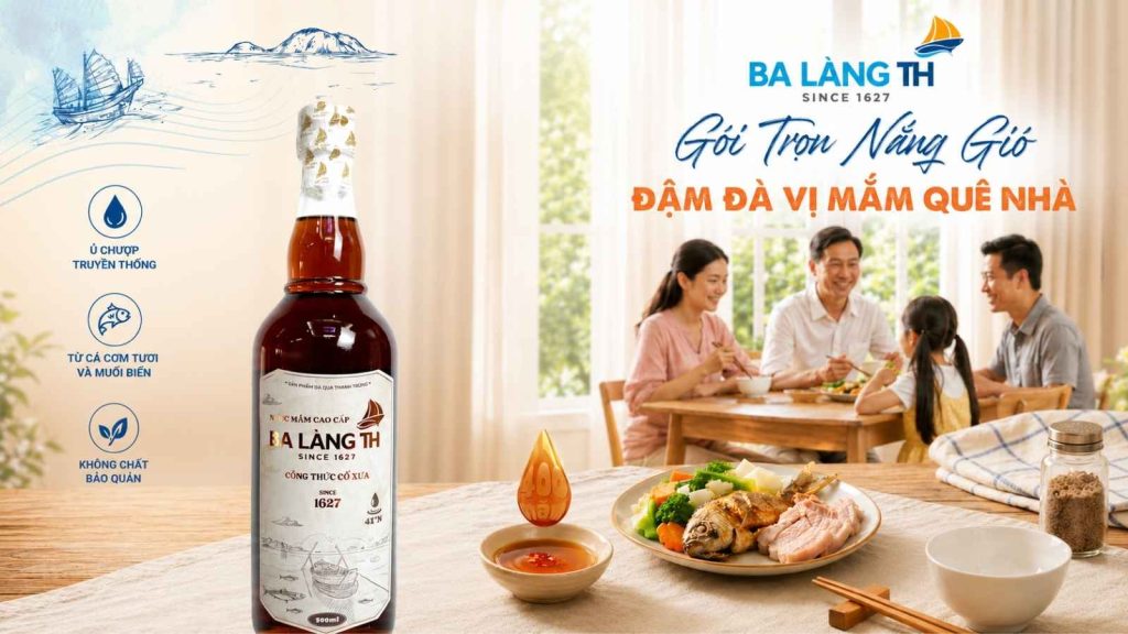 BA LÀNG TH – GÓI TRỌN NẮNG GIÓ, ĐẬM ĐÀ VỊ MẮM QUÊ NHÀ