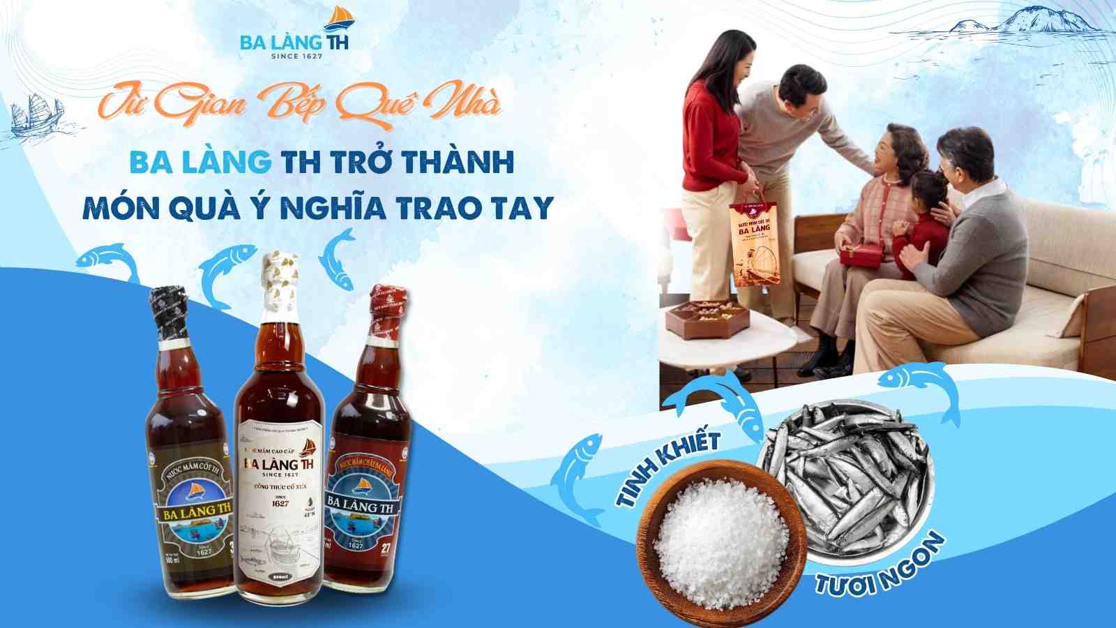 Từ Gian Bếp Quê Nhà, Ba Làng TH Trở Thành Món Quà Ý Nghĩa Trao Tay