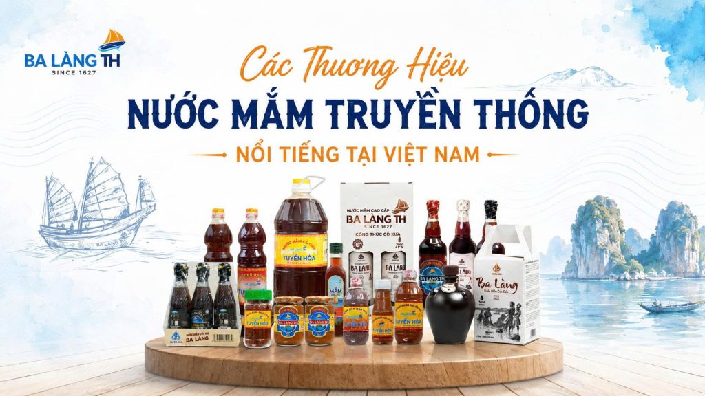 Các Thương Hiệu Nước Mắm Truyền Thống Nổi Tiếng Tại Việt Nam