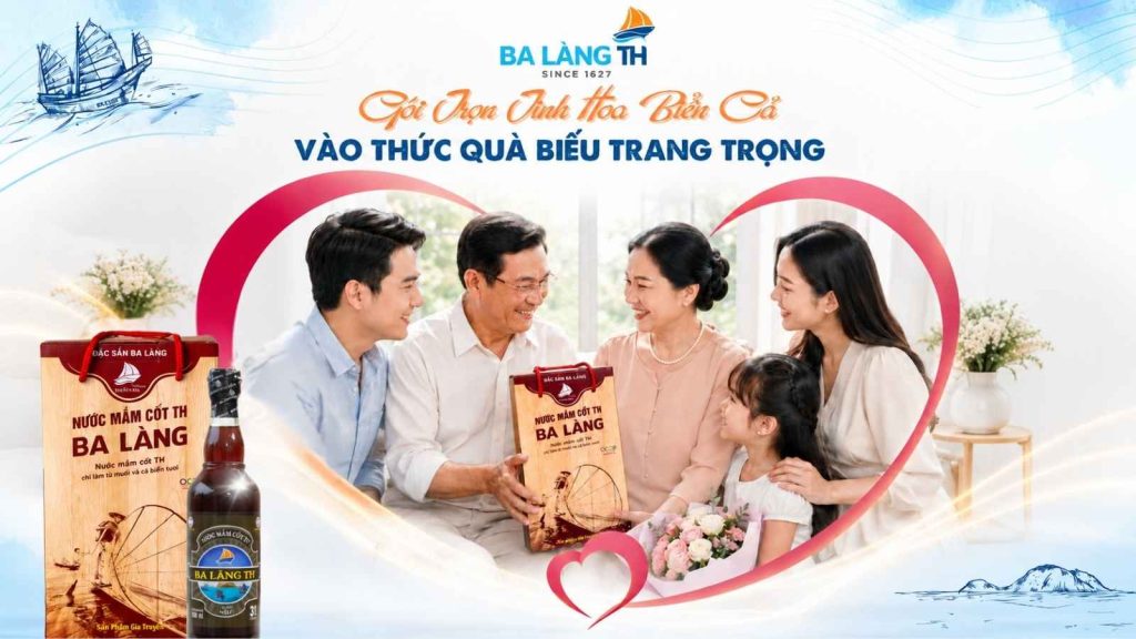 Ba Làng TH - Gói Trọn Tinh Hoa Biển Cả Vào Thức Quà Biếu Trang Trọng