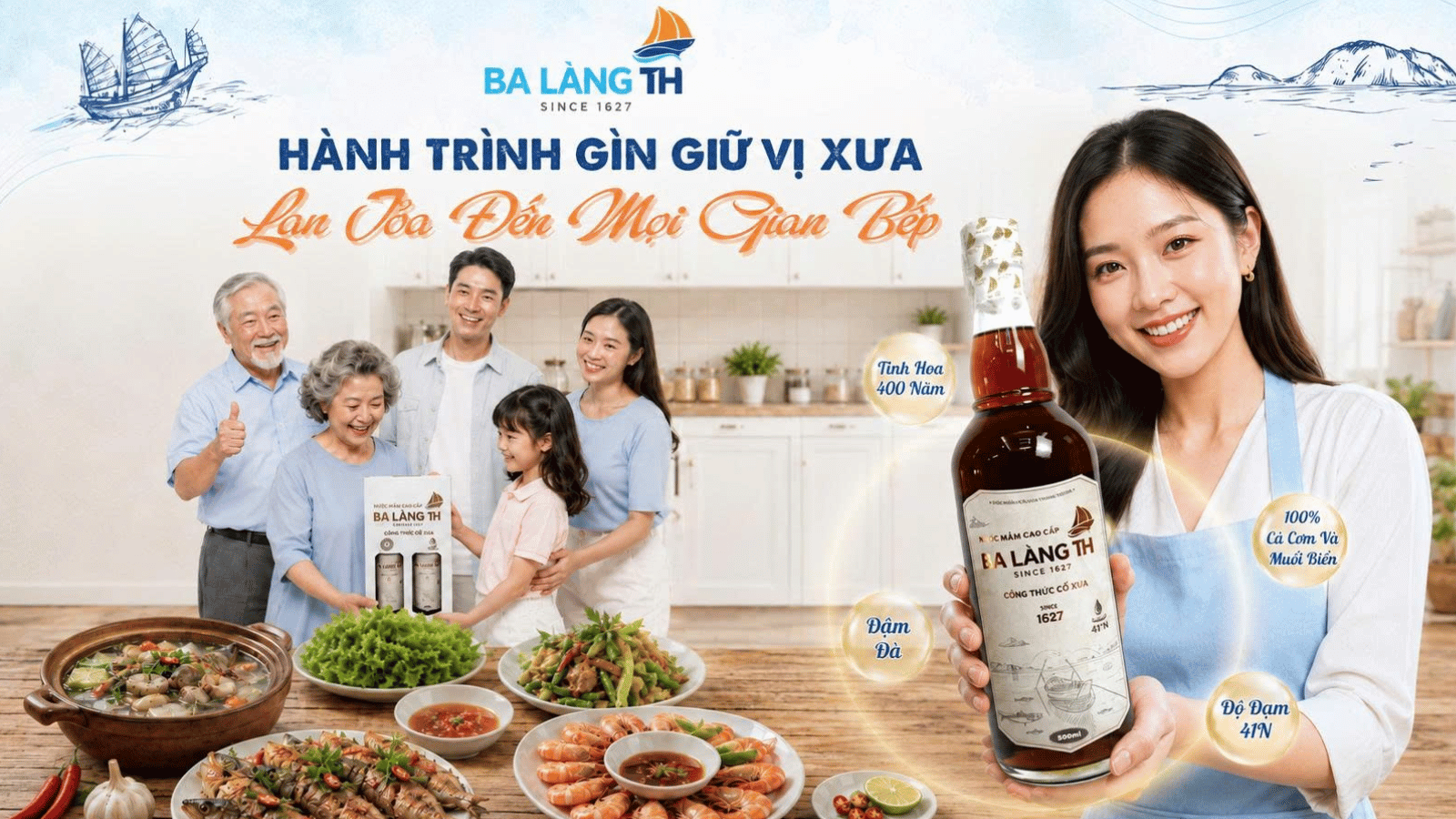 Ba Làng TH – Hành Trình Gìn Giữ Vị Xưa, Lan Tỏa Đến Mọi Gian Bếp
