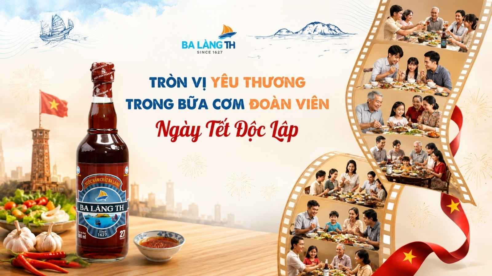 Tròn Vị Yêu Thương Trong Bữa Cơm Đoàn Viên Ngày Tết Độc Lập