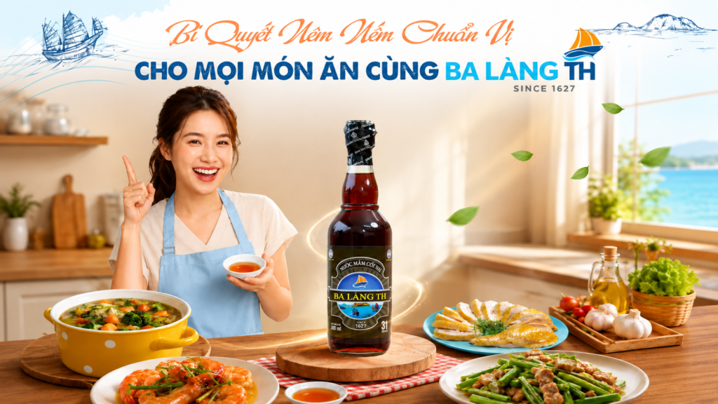 Bí Quyết Nêm Nếm Chuẩn Vị Cho Mọi Món Ngon Cùng Ba Làng TH