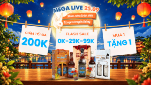 ĐẠI TIỆC MEGA LIVE 25.9: MÂM CƠM ĐOÀN VIÊN – VỊ NGON TRUYỀN THỐNG CÙNG BA LÀNG TH