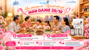 MINIGAME "BẾP ẤM YÊU THƯƠNG" – KHOE ẢNH MÂM CƠM, RINH XÁCH MẮM QUÝ 20/10