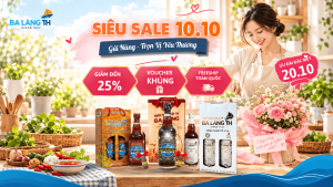 KHỞI ĐỘNG ĐÓN SIÊU SALE 10.10 – SẮM MẮM SẠCH, TRỌN VỊ GIAN BẾP
