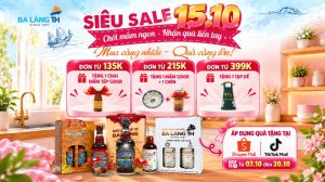 SIÊU SALE 15.10 – CHỐT MẮM NGON, NHẬN QUÀ LIỀN TAY