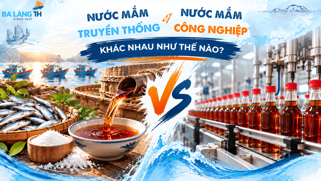 Nước Mắm Truyền Thống Và Nước Mắm Công Nghiệp: Khác Nhau Như Thế Nào?