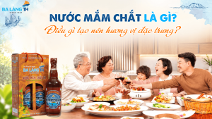NƯỚC MẮM CHẮT LÀ GÌ? ĐIỀU GÌ TẠO NÊN HƯƠNG VỊ ĐẶC TRƯNG?